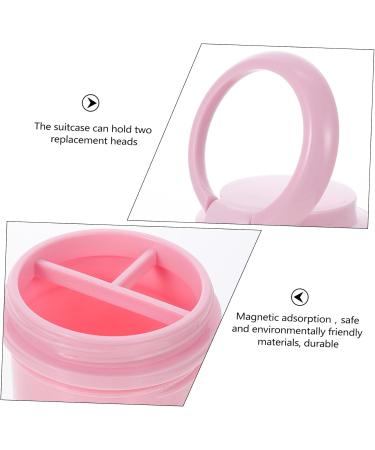 Portable Toothbrush Storage Box - Tovinanna Multi-Purpose Travel Cup & Case | Pink Toothbrush Holder 20.5x6cm - Ideal for On-the-Go Hygiene - Buy Online on GoSupps.com