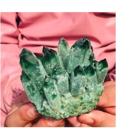 Stone Green Ghost Phantom Quartz Crystal Cluster Specimens Balance Gemstone Decoration Crystal Cluster (Size : 1000g) - Buy Online on GoSupps.com