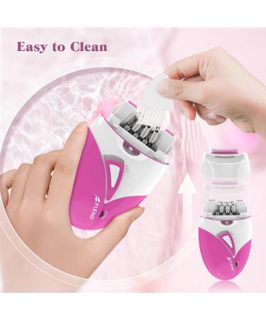 Smooth Glide Facial Epilator for Women - 2 Speed Hair Remover for Face Legs Bikini & Arms - Ideal Facial Depilator - Buy Online on GoSupps.com
