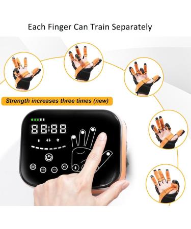 Leleyo G29 Robotic hand rehabilitation gloves for stroke hemiplegia trainer robot hand rehabilitation glove for patients with hand dysfunction (Left Hand S) Small Left Hand - Buy Online on GoSupps.com