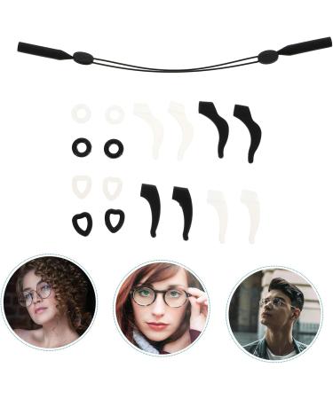 Gleavi 17-Piece Glasses Holder Set | Silicone Ear Pads Leg Covers & Rope | Slide-Resistant Sports Accessories - Buy Online on GoSupps.com