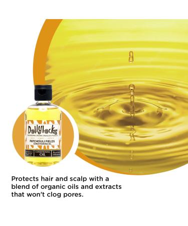 Dollylocks Organic Dreadlock Conditioning Oil - Vegan Moisturizer with Avocado, Jojoba, Coconut & Hemp Seed Oil - Patchouli Fields 4oz - Buy Online on GoSupps.com