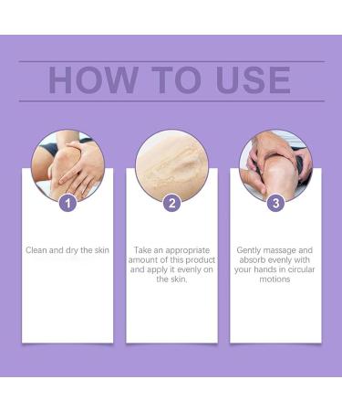 iekufes Joint Purple Gel Soothing Massage Cream Full-Body Joint Support for Knees Lumbar Neck Hands & Feet(2PCS) - Buy Online on GoSupps.com