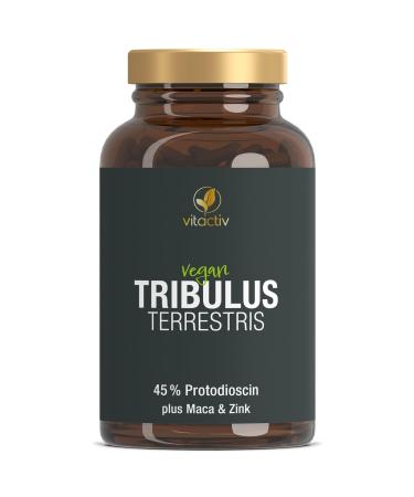 Vitaciv Tribulus Terrestris 1500 mg |240 capsules - high -dose tribulus extract made of Bulgarian tribulus - plus L -arginine ginseng maca zinc & vitamin B6 - supplement for strength athletes - Buy Online on GoSupps.com
