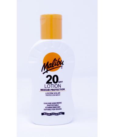 Malibu Sun Protection Travel Size Tanning Pack 1 x SPF 20 1 x SPF 10 Sun Tan Lotion & 1 x After Sun Aloe Vera Lotion Kit - Buy Online on GoSupps.com