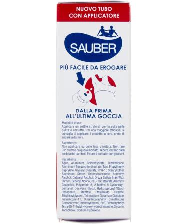 Sauber Deoctive Crema Deodorant - 30 ml - Buy Online on GoSupps.com
