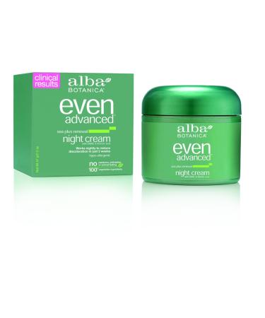 Alba Botanica Even Advanced Night Cream Sea Plus Renewal 2 Oz