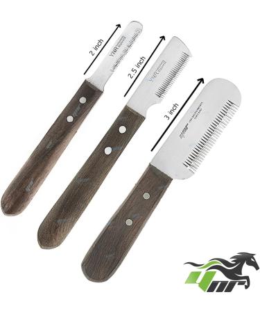 Dog Grooming Knife with Blade Size 2 for Horse Clipping and Hand Stripping - Buy Online on GoSupps.com