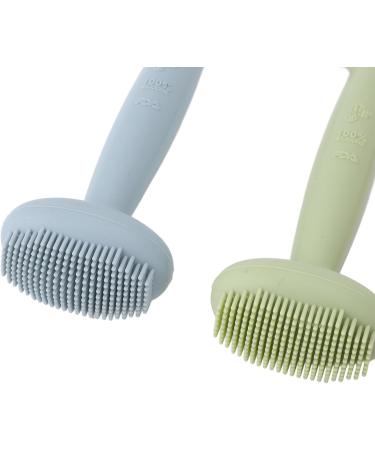 Buy Dual Ended Silicone Facial Mask Brush - Professional Eco-Friendly Beauty Tool for Mud Masks | Soft & Convenient Double Sided Applicator - Buy Online on GoSupps.com