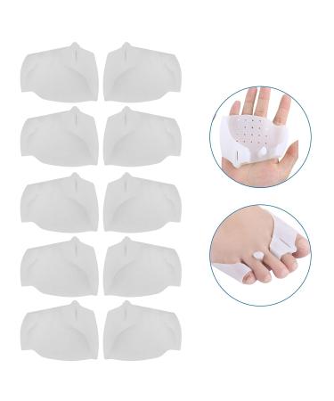 Buy 5 Pairs of Elastic Toe Spacers & Foot Separators - Shock Absorbers for Joint Alignment (White) - International Shipping Available - Buy Online on GoSupps.com