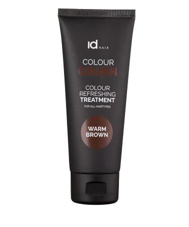 IdHAIR Colour Crush Treatment - Hair Colouration Cream - Hair Masks (Warm Brown 100 ml)