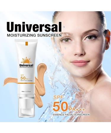 LMDGDS 2 pieces tinted sunscreen 50+ PA++++ facial protection for sensitive skin moisturizing sunscreen with hyaluron collagen and vitamin E waterproof colored sunscreen - Buy Online on GoSupps.com