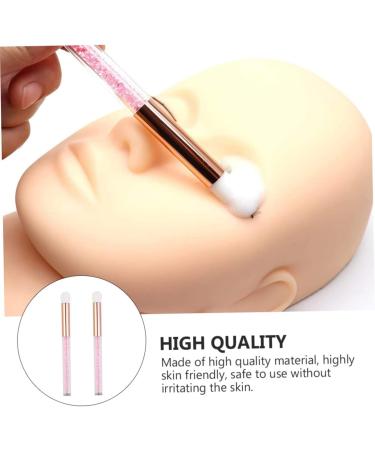 VINTORKY 2pcs Nose Brush Nose Shadow Brush Beauty Accessories Eye Blender Brush Pink Artificial Fiber Wool - Buy Online on GoSupps.com