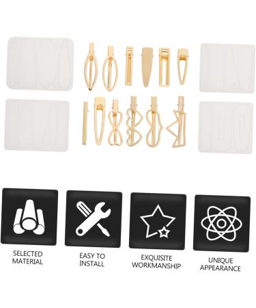 NUOBESTY 3 sets of Art Headdress Hair and Molds Accessory Alloy Making Silicone Non-stick Manual with As Shownx3pcs 0.8X7.5X9.5CMx3pcs - Buy Online on GoSupps.com