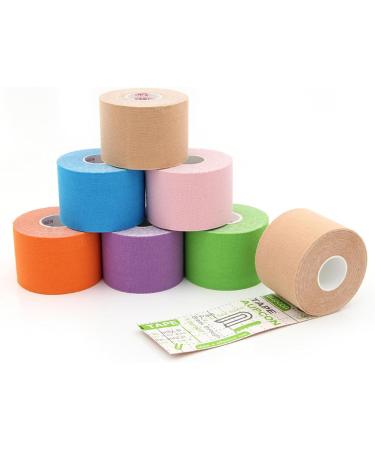 KazUp Running Basketball Elastic Sports Tape - Muscle & Joint Support - Black 7.5 5m for Optimal Performance - Buy Online on GoSupps.com