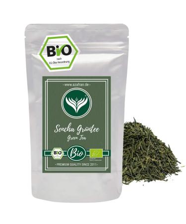 Azafran Green Tea - ORGANIC Sencha Green Tea - Original Uchiyama from Japan 250g 250 g (1 pack) - Buy Online on GoSupps.com