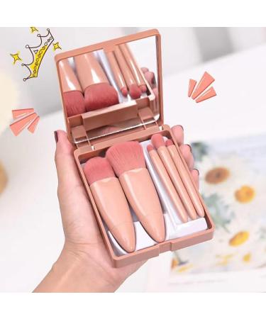 rongweiwang Powder Blusher Brush Mirror Box - For Flawless Makeup Application On Go Multi-functional Makeup Brush Makeup Brush Set Fluorescent Green - Buy Online on GoSupps.com