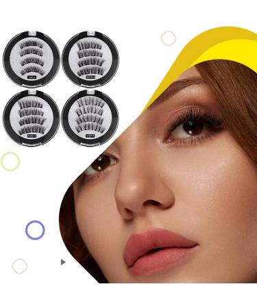 rongweiwang Eye Beauty False Eyelashes Reusable And Washable For Easy Application Long-Lasting Wear Lash Extension Supplies 24P-4 - Buy Online on GoSupps.com