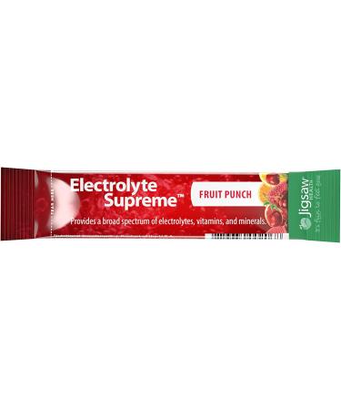 Jigsaw Health Electrolyte Supreme - 60 Fruit Punch Packets | Hydration & Energy Boost - Buy Online on GoSupps.com