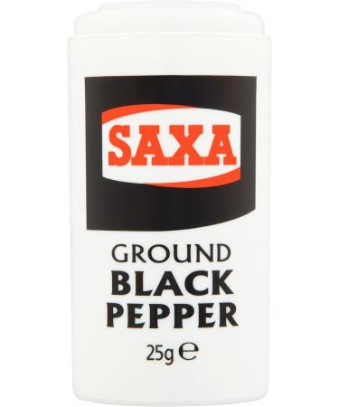 Saxa - Ground Black Pepper 25G - Buy Online on GoSupps.com