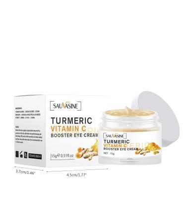 VANLOFE Turmeric Booster Eye Cream - 15g Hydrating Treatment for Dark Circles, Puffiness & Wrinkles - Buy Online on GoSupps.com