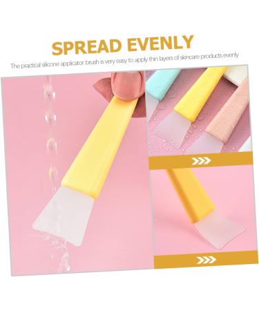 DOITOOL 2 Sets Mask Brush Skin Care Tools for Silicone Brush Skincare Makeup Tools for Skincare Makeup Spoon Nursing Facialmask Applicator Skincare Mask Silica Gel Butter Body Miss - Buy Online on GoSupps.com
