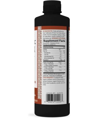 Buy Nature's Way EfaGold Organic Flax Oil 16 Fl Oz - USDA Certified, Premium Quality - Buy Online on GoSupps.com