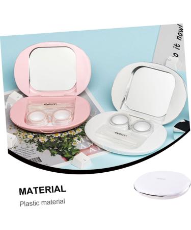 Solustre 2er Box - Cute Mini Contact Lens Holder Travel Case for Colored & Invisible Lenses - Buy Online on GoSupps.com