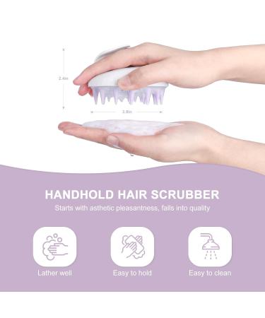 Aimike Organic Scalp Massage Brush - Stimulate Hair Growth & Reduce Dandruff - Mint Green Shampoo Brush for Wet & Dry Hair - Buy Online on GoSupps.com