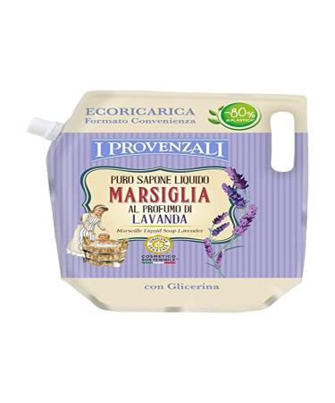 I Provenzali Provenzali Pure Marseille liquid soap with lavender scent 750ml eco-refill