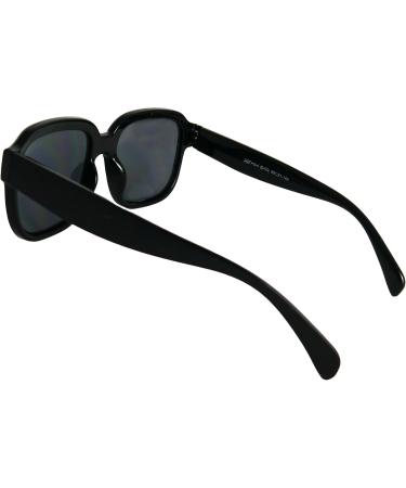 Shop Mini Retro Sunglasses | Stylish Prescription Plastic Frames | Free Case | Women's XL Reading Sun Glasses 0.0 Diopters - Buy Online on GoSupps.com
