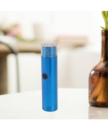 Mini Beard Clipper USB Rechargeable Portable Electric Beard Cutter for Daily Use Travel (Blue) - Buy Online on GoSupps.com