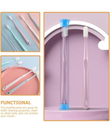 Buy Healvian Eco-Friendly Charcoal Toothbrushes 4 Pack Plastic-Free Organic Bristles for Women - Buy Online on GoSupps.com