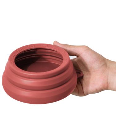 Ohmo - Dog travel bowl without drooling large portable water bowl anti -sloppy foldable pet bowl for road trip dog travel accessories unique design 700ml erythrinus