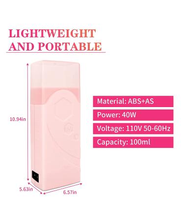LXIANGN Portable Electric Wax Warmer for Hair Removal - Home Waxing Machine for Women and Men (Pink #4) - Buy Online on GoSupps.com