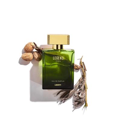 Liberty Luxury Perfume Gift Set - Legend for Men Eden for Women (100ml/3.4Oz each) Eau De Parfum (EDP) Spray for Thanksgiving Designed in France Long Lasting Smell Legend - Eden 3.38 Fl Oz (Pack of 2) - Buy Online on GoSupps.com