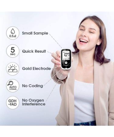 CURO G10 Glucose Home Test Kit with NFC Connectivity, Blood Sugar Monitor Device, 60 Test Strips - CUROfit App Compatible - Complete Testing Solution - Buy Online on GoSupps.com