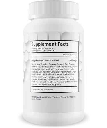 Pro Carbo Fix - Gut & Carb Cleanse Supplement with Probiotics for Digestive & Blood Health - Flush Carbs & Toxins, Reduce Bloating - Buy Online on GoSupps.com