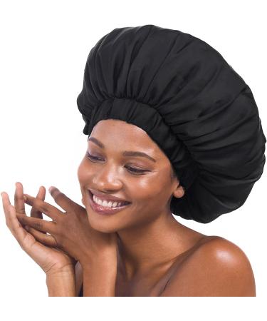 Kitsch XL Satin Bonnet for Sleeping - Jumbo, Softer Than Silk Hair Wrap Cap for Women - Buy Online on GoSupps.com