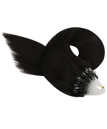 Buy Youngsee Microring Extensions | 40cm Real Hair Brown Micro Loop Extensions | Remy Hair #2 50g - Buy Online on GoSupps.com
