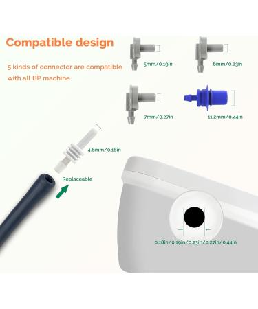 Pediatric Blood Pressure Cuff 6.7-8.7 cm | Small Child & Women Replacement BP Cuff with 5 Connectors - Compatible with Most Monitors - Buy Online on GoSupps.com