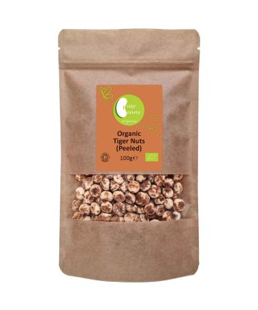 Organic Tiger Nuts (Peeled) - Certified Organic - by Busy Beans Organic (100g)