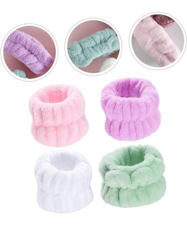 Ipetboom 4paires Serviettes Pour Laver Le Visage Serviettes De Toilette Pour Femme Usage Domestique - Buy Online on GoSupps.com