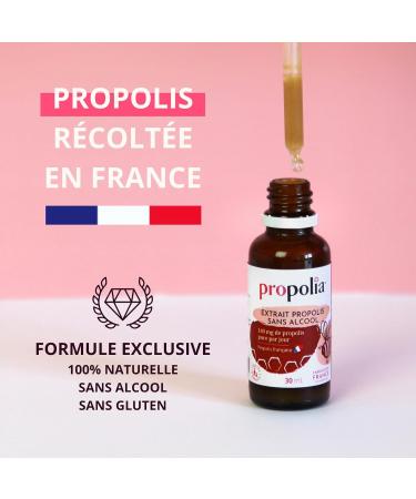 PROPOLIA - Propolis Sans Alcool - Compl ment Alimentaire Immunit pour Adultes & Enfants - Fabriqu en France - 100% Naturel - Flacon Pipette 30ml - Buy Online on GoSupps.com