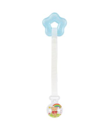 Bieco Cooling Teething Ring for Babies | Soft Bite Aid with Clip | Blue Teething Egg | Comfort for Teething Relief - Buy Online on GoSupps.com