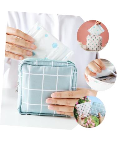 Gleavi 8 STK Storage Bags for Women's Bandages | Sanitary Holder for Menstrual Care | Zipper Pockets for Period Travel | Durable Polyester Cotton - Buy Online on GoSupps.com