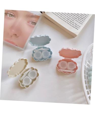 Ultechnovo Cloud Contact Lens Container - Eye Contact Holder & Glasses Organizer - Durable Plastic Storage Box for Contact Lenses & Glasses - Buy Online on GoSupps.com