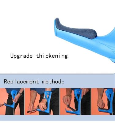 Aluminum Alloy Crutch Slip U-Shaped Elbow arm Crutch is Adjusted with Light and The Side Cane absorbs The Proper Sweat for Patients with Leg Weakness Everything is fine Warm Life - Buy Online on GoSupps.com