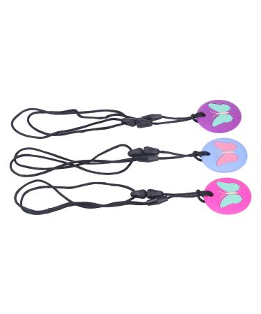 Sensory Chew Necklace Chew Teething Teether Chew Toy for Teething Toy Designed