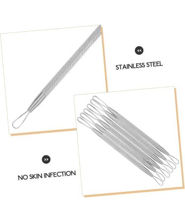 Baluue 7pcs Double-headed Extrusion Ring Blackhead Tool Pore Blemish Removers Stainless Steel - Buy Online on GoSupps.com